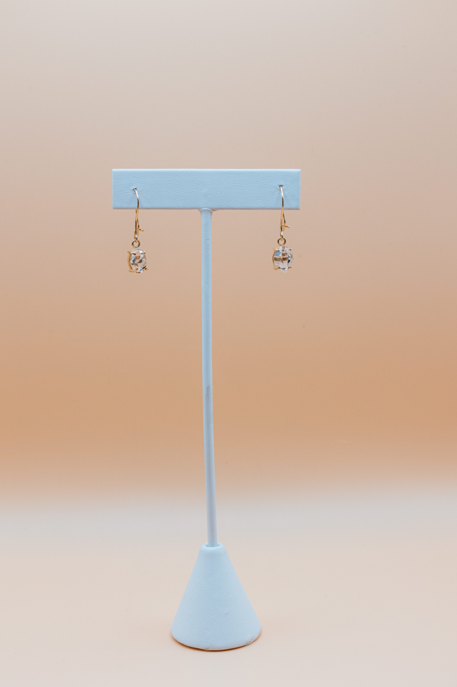 Drop Earrings 14K Gold Overlay