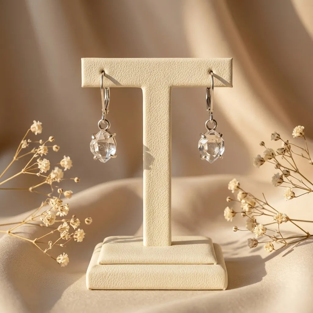 Silver Drop Earrings