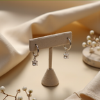 Huggie Earrings Sterling Silver