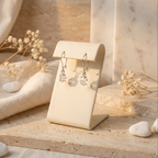 Silver Drop Earrings