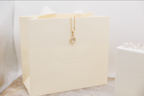 14K Gold Tabby Pendant