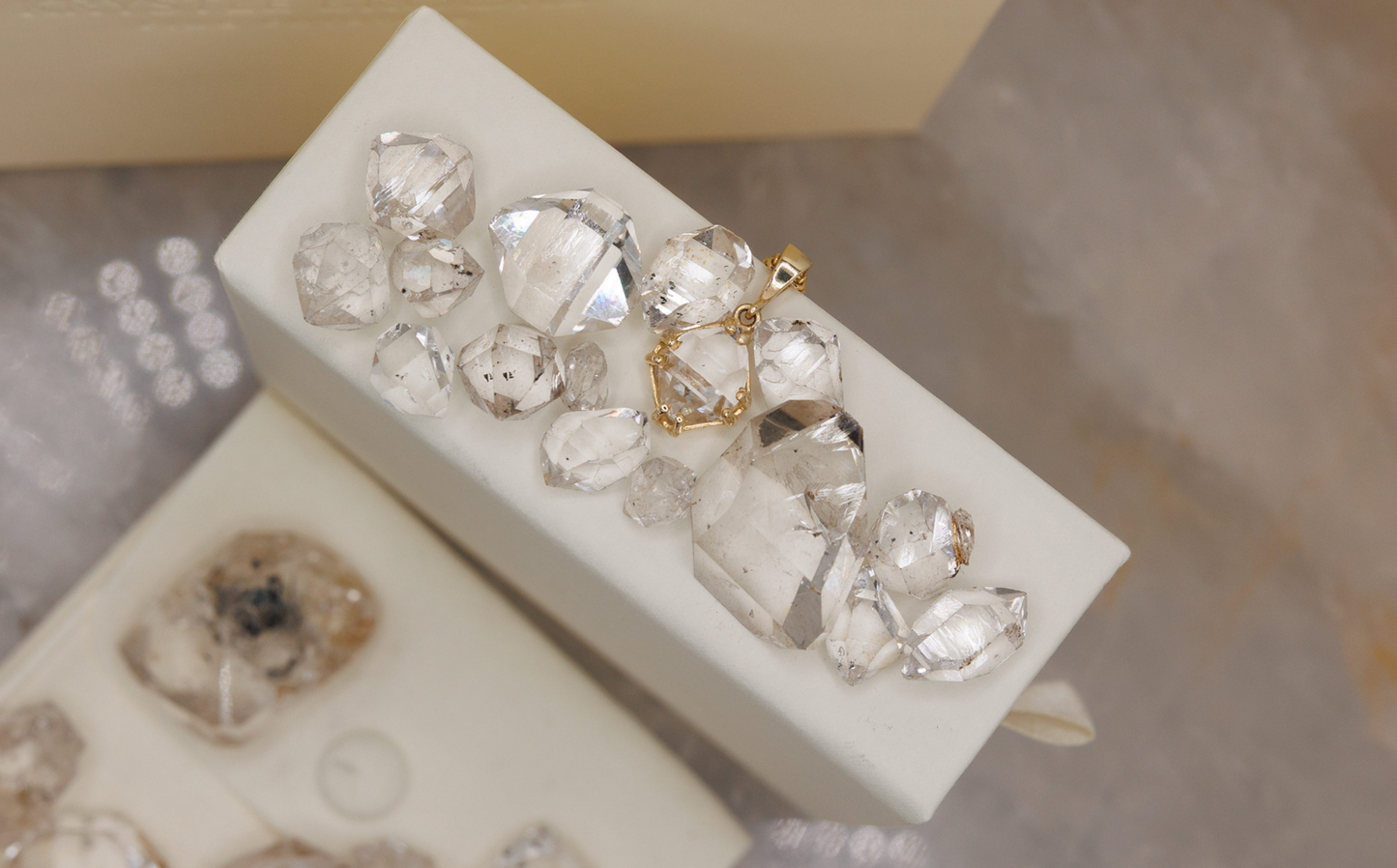 14K Gold Tabby Pendant