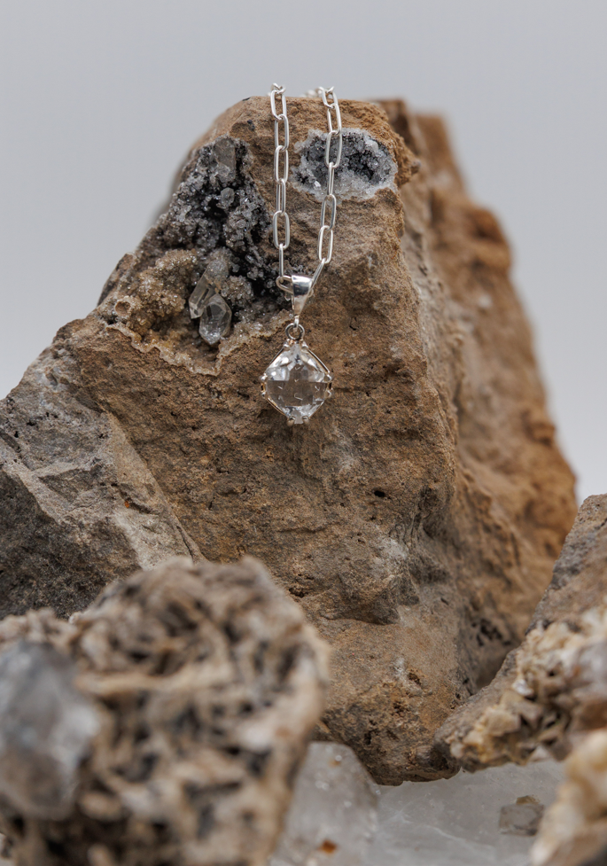 Silver Tabby Pendant