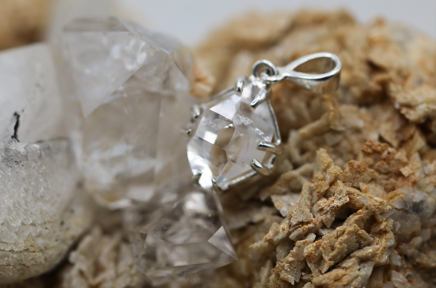 Silver Tabby Pendant