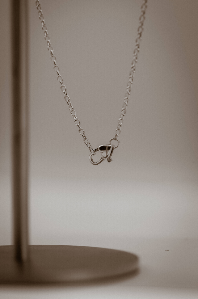 Silver Tabby Pendant