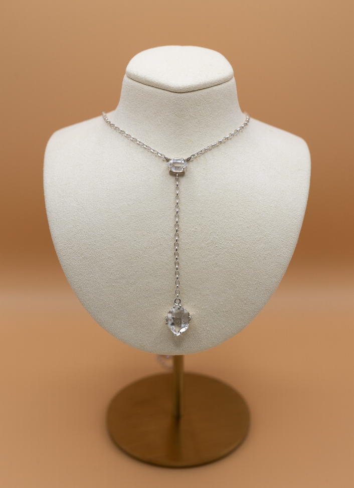 Lariat 16” Necklace 14K Gold Secondary image