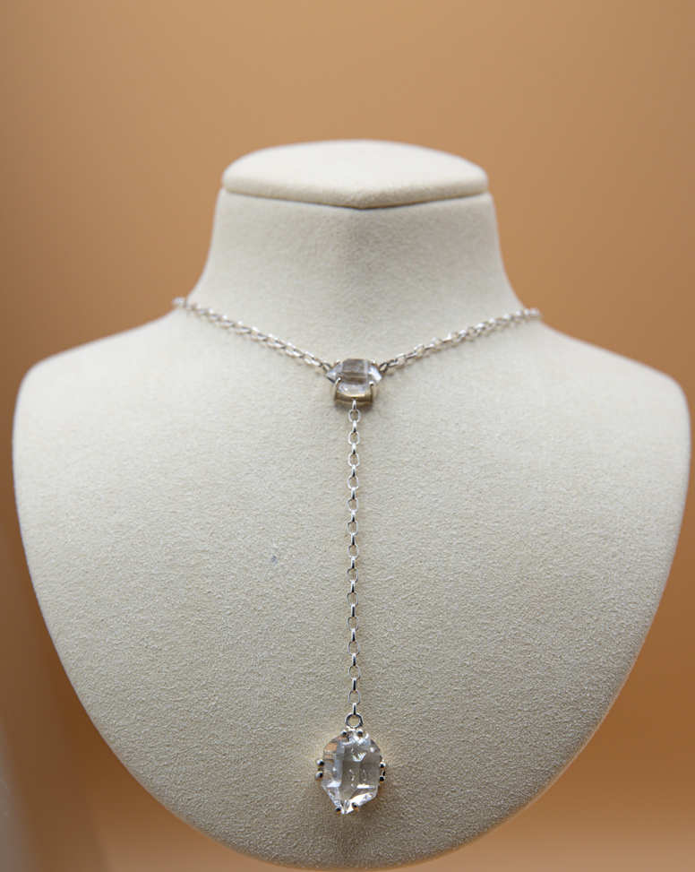 Lariat 16” Necklace 14K Gold