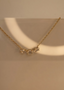 3 Stone 14K Gold Necklace
