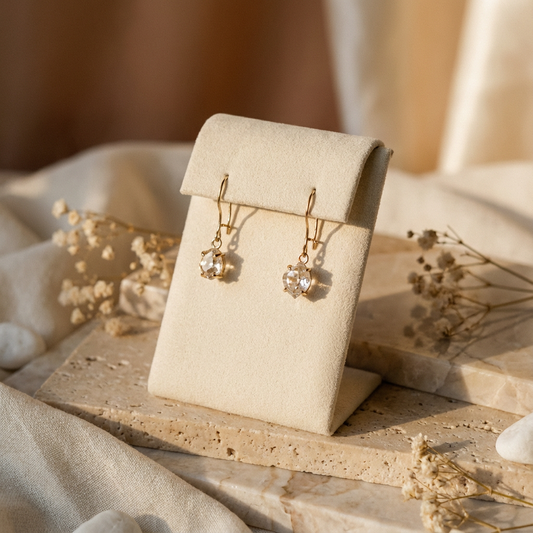 Drop Earrings 14K Gold