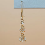 Mini Chandelier Earrings 14K Gold